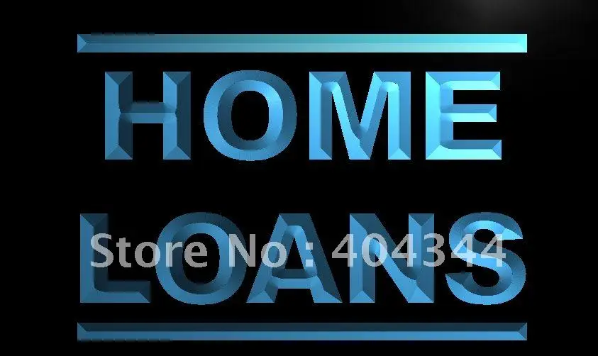 

LB420- Home Loans Services LED Neon Light Sign home decor crafts
