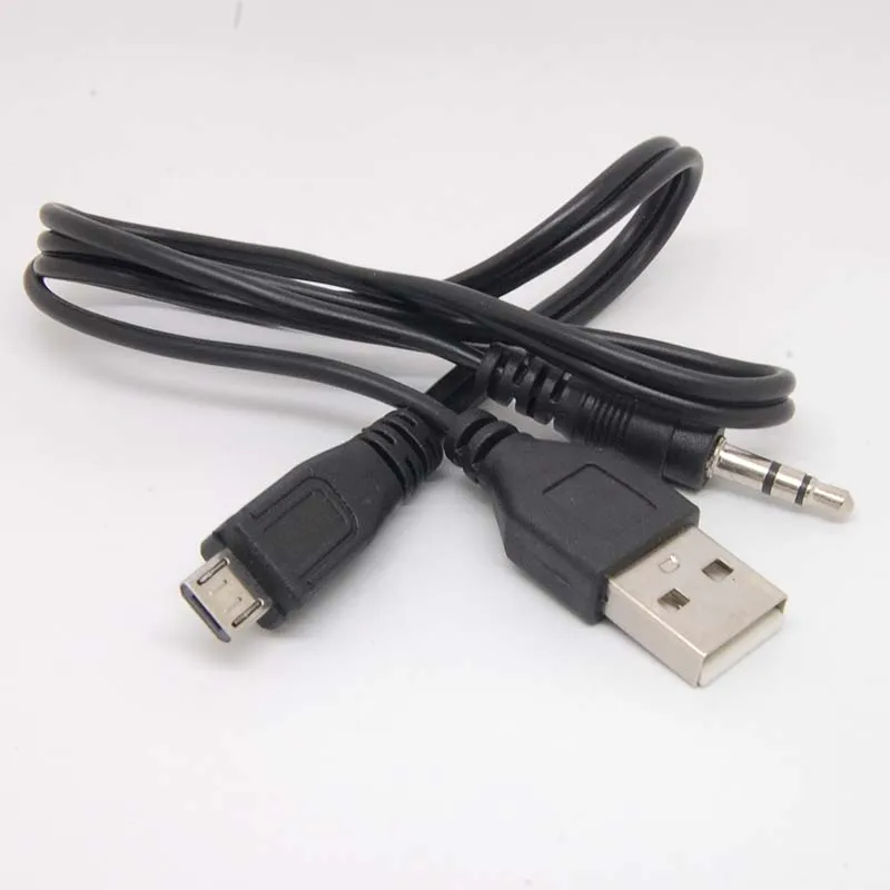 10 шт. 3 5 мм автомобильный стерео AUX вспомогательный аудио микро USB кабель для Samsung