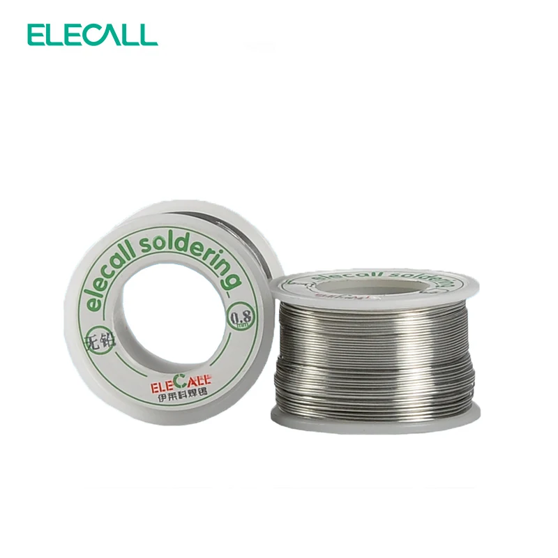 ELECALL Новое поступление 41SN чистая Оловянная 0 8 мм 75 г Оловянно-свинцовая
