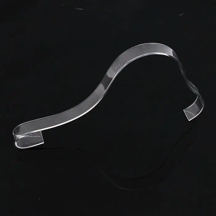 Акриловая прозрачная подставка для обуви магазина формирующие формы вставки