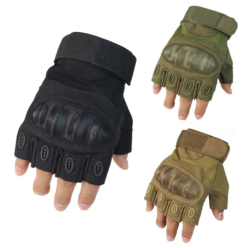 Жесткий Костяшки Тактические перчатки военные Для Мужчин's боевой Airsoft Открытый