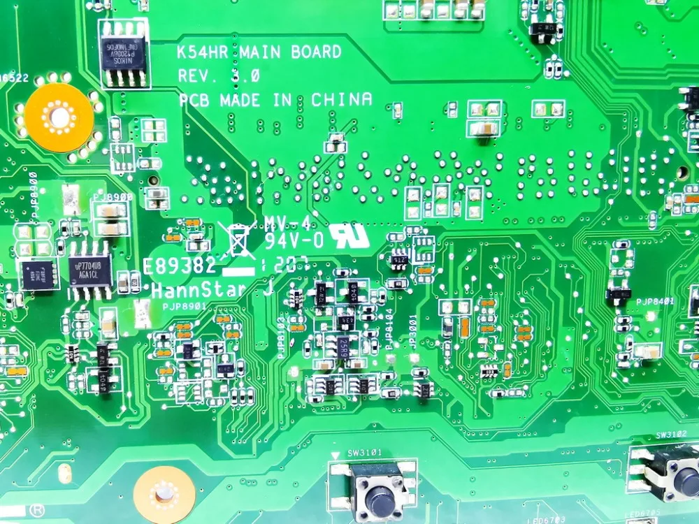 Оригинальный дизайн для ASUS K54HR Материнская плата ноутбука I3 2350M HD7470M 1 ГБ REV 3 0