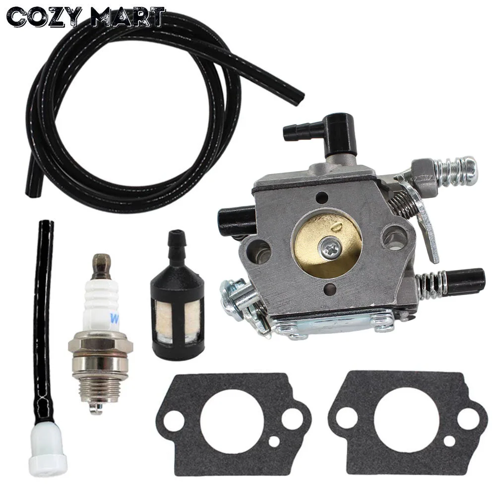 Карбюратор с фильтром топливной линии для бензопилы 4500 5200 5800 Carb 2 тактный