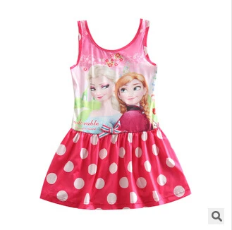 Retail! 2015 Swim Children Girls summer Swimsuit Bikini Wear wear Bodysuit clothing elsa &amp anna Free Shipping |