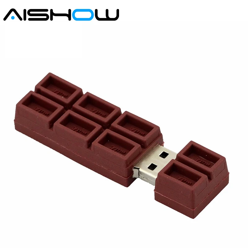 USB флеш накопитель шоколадного цвета 8/4/32 ГБ 2 0 4/8/16/32/64 ГБ|64gb memory stick|memory stickflash drive |