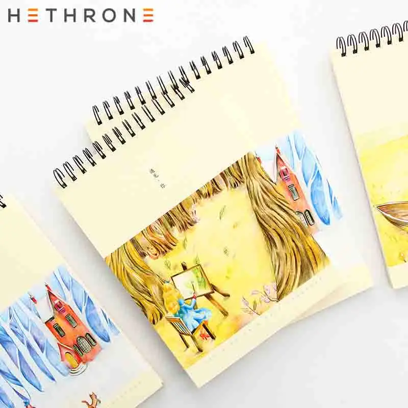 Hethrone 1 шт. спиральная катушка для книг блокнот рисования записей|Записные книжки|
