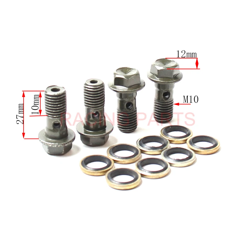 Запчасти для мотоциклов винты тормоза от масла раньше М10 с грубыми зубцами линии