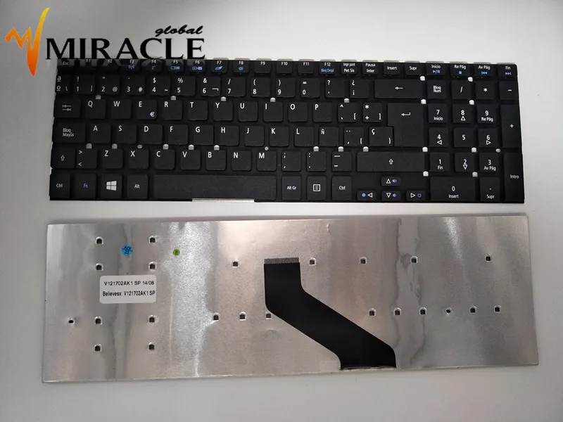 Repair You Life Laptop Keyboard for Acer Aspire 5755 5755G 5755ZG SP/LA Spanish layout 100% New and Original | Компьютеры и офис