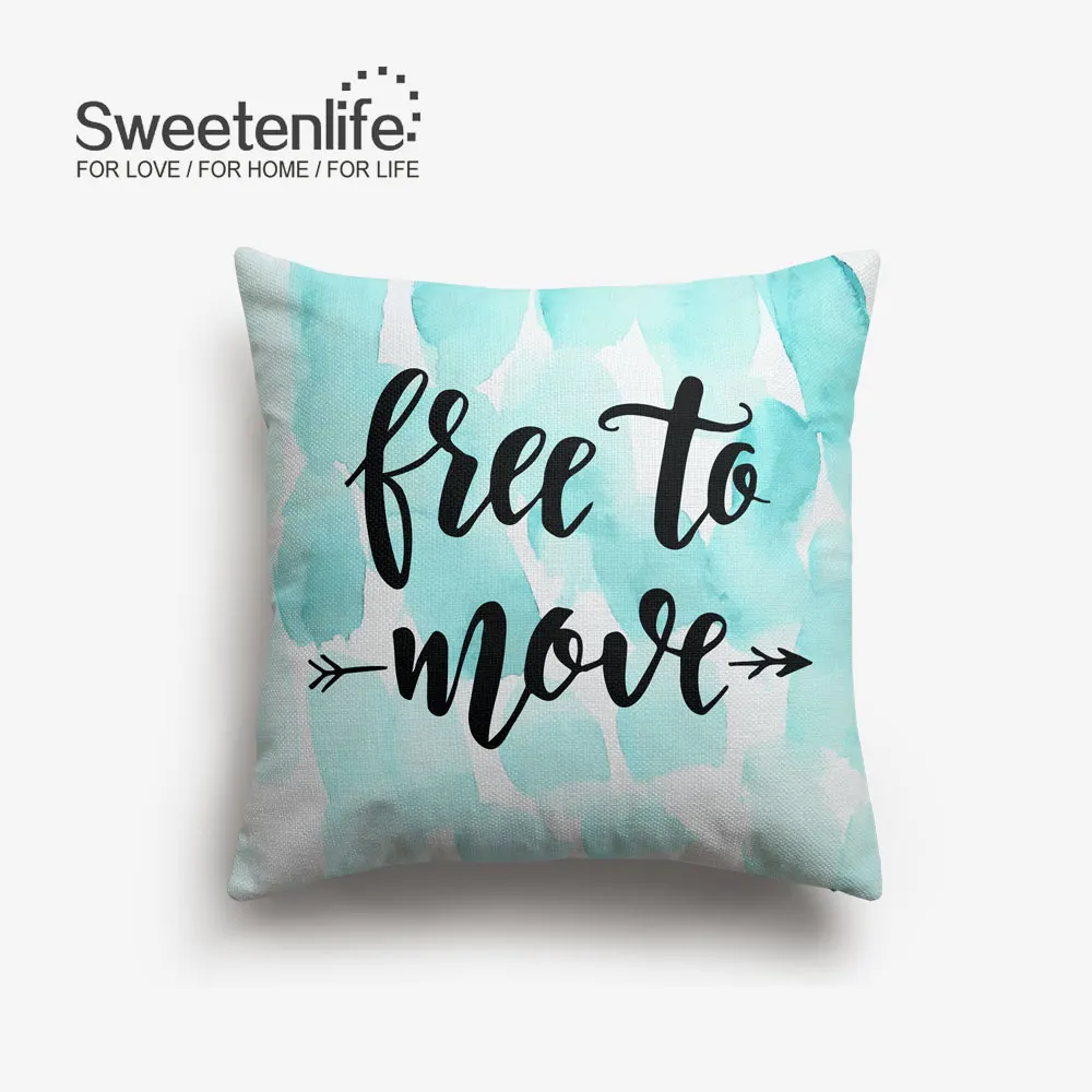 Sweetenlife Американский Стильный чехол для подушки 50x50 см белая льняная Подушка домашний декор с высоким уровнем Класс удобные Наволочки домашний декор