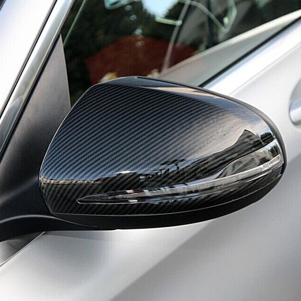 Крышка бокового зеркала для Mercedes Benz C E GLC S Class W205 W213 X253 W222 LHD ABS крышка из