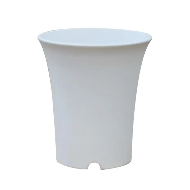 1 шт. пластиковые круглые горшки для суккулентов Цветочные плантаторы домашнего