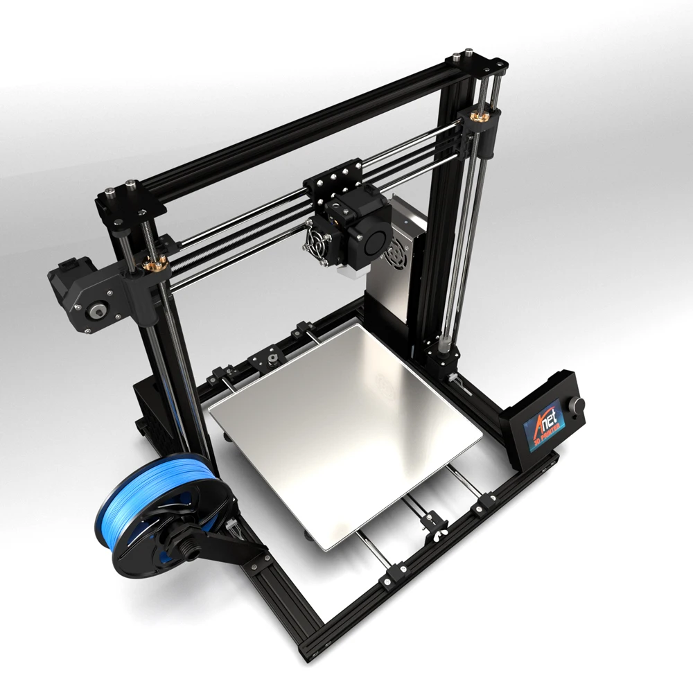 2020 большой размер печати все металлические Anet A8 Plus 3D принтер DIY обновленная