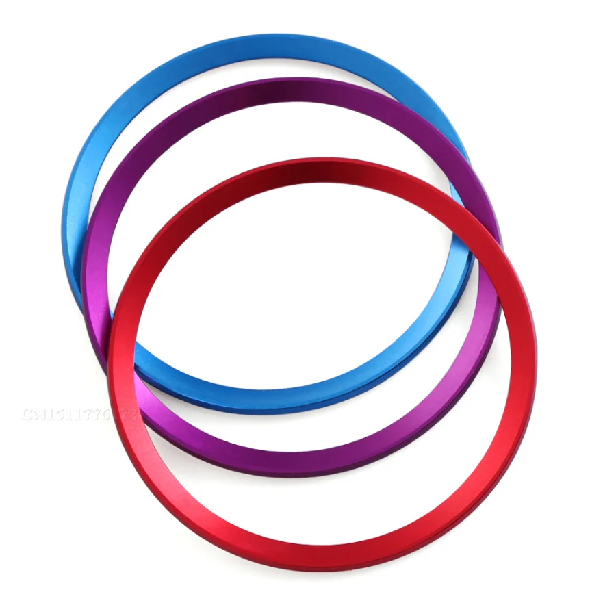 Отличные Новые 3D рулевого колеса стикер из алюминиевого сплава чехол для Audi A1 A3 A4L