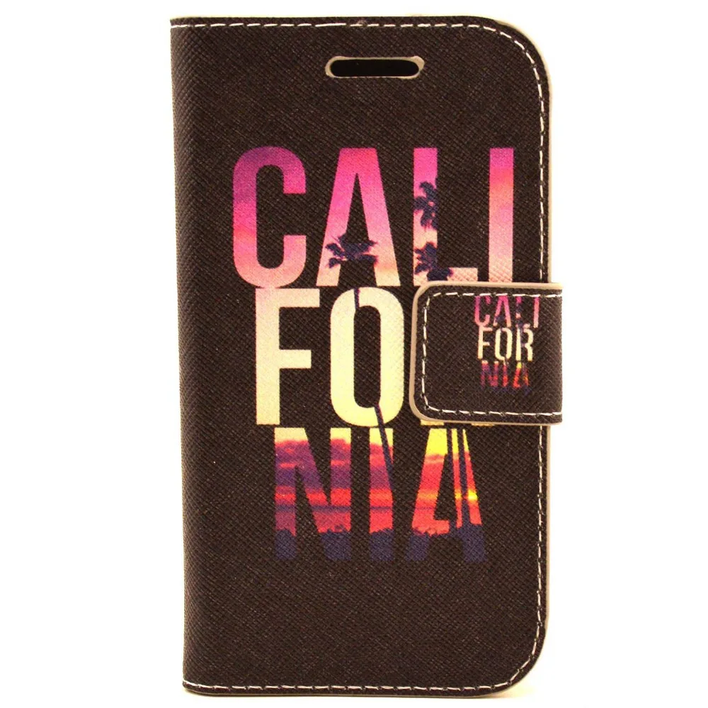 For Samsung GALAXY Trend Duos S 7562 S7562 gt-s7562 Flip Wallet Leather Case Cover for Galaxy Plus S7580 S7582 Phone bags |