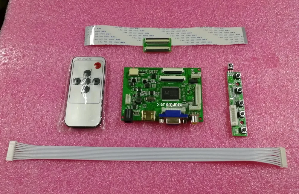 Аудио + VGA 2AV 6 2. 7 дюймов 8 60pin 800*480 комплект контроллера платы драйвера ЖК дисплея