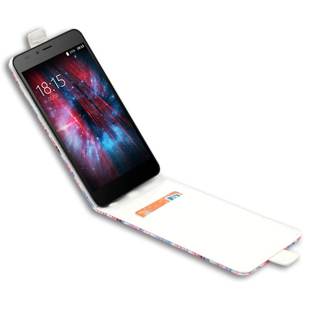 Для BQ bqs 5510 чехол 5.5 ''высокое качество leopard цветок Флип кожаный Coque для bq Strike