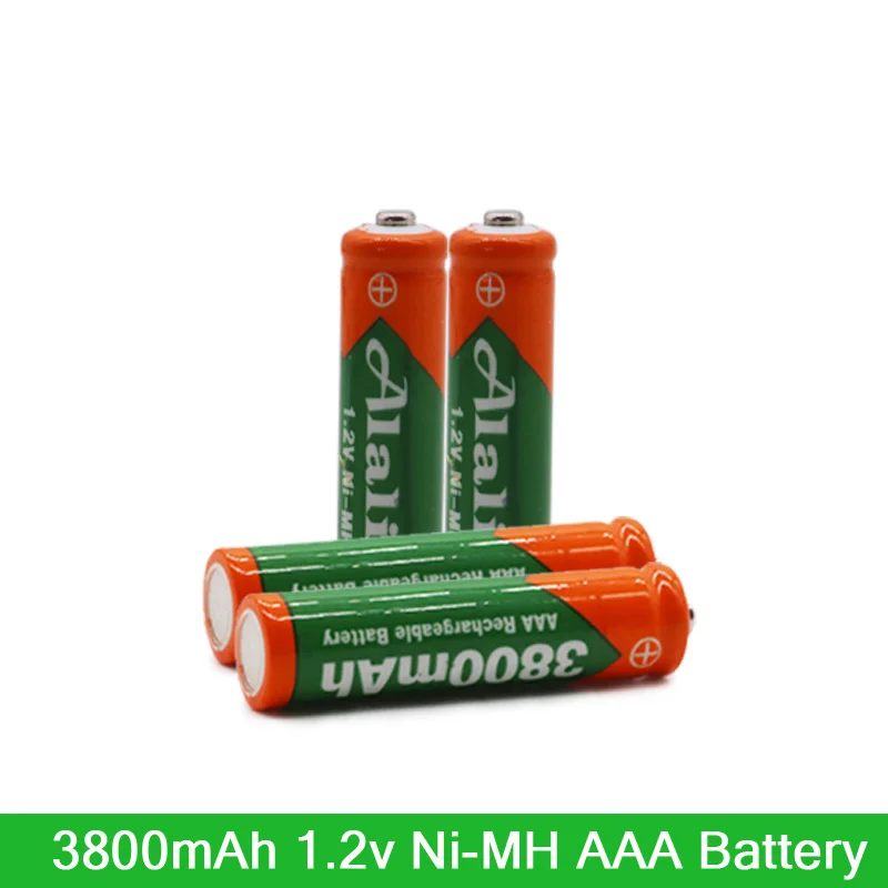 4-20PCS Alalito New AAA battery 3800 mAh Rechageable NI-MH 1.2 V for Clocks mice computrs toys so on | Электроника
