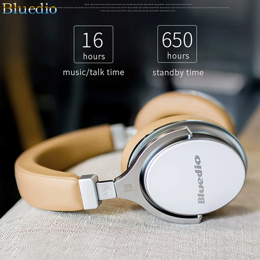 Bluedio F2 активное шумоподавление беспроводные Bluetooth наушники стерео Hi Fi музыка