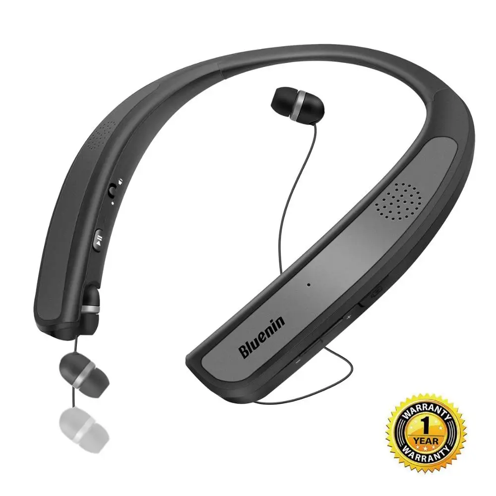 Серый Bluenin TWS 2 в 1 наушники и динамик настоящий 3D стерео звук Bluetooth наушники IPX4 беспроводная уличная спортивная Гарнитура наушники - Цвет: Серый