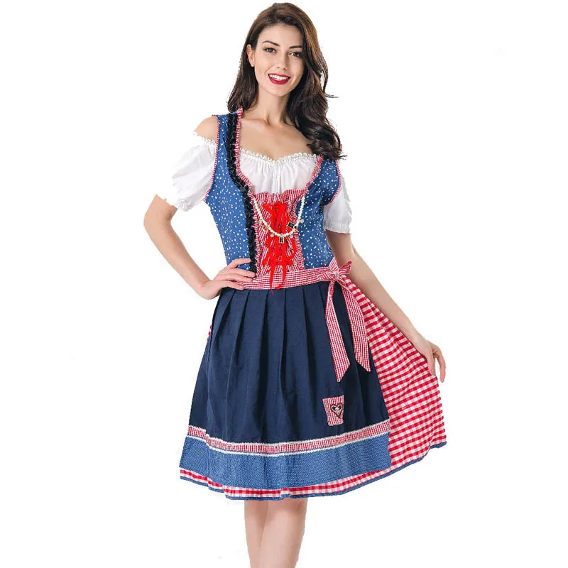 Tivate пиво oktoberfest девушка костюм горничной вонь французский баварский Винтаж