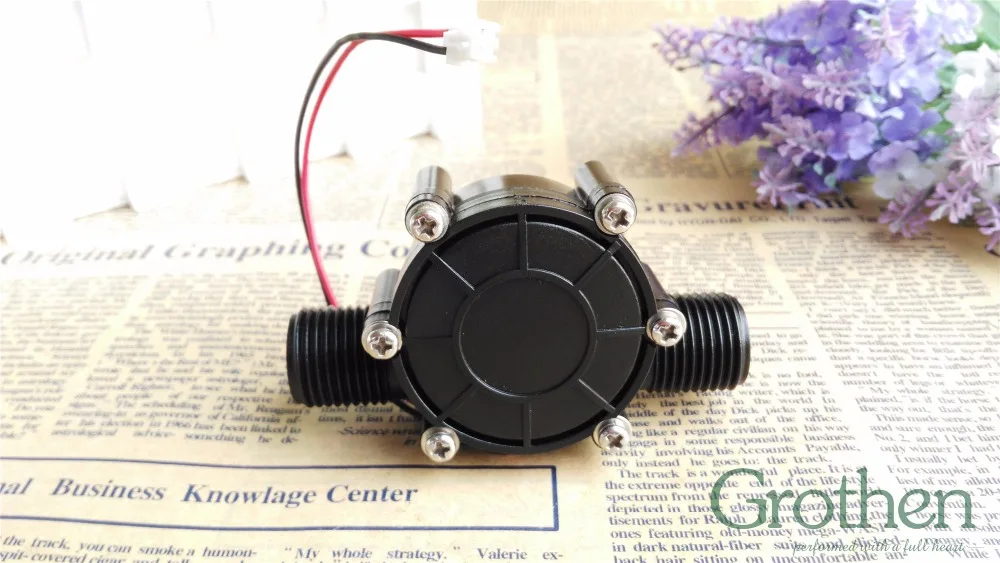 Микро гидрогенератор высокой мощности DC 12 В гидравлический инструмент для