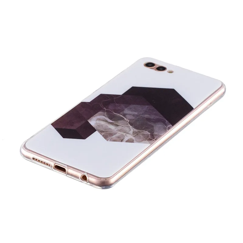 Fashion Silicone Marble Stone Case For Huawei Nova 2s 6gb 64gb Android SmartPhone Back Cover 2 s |
