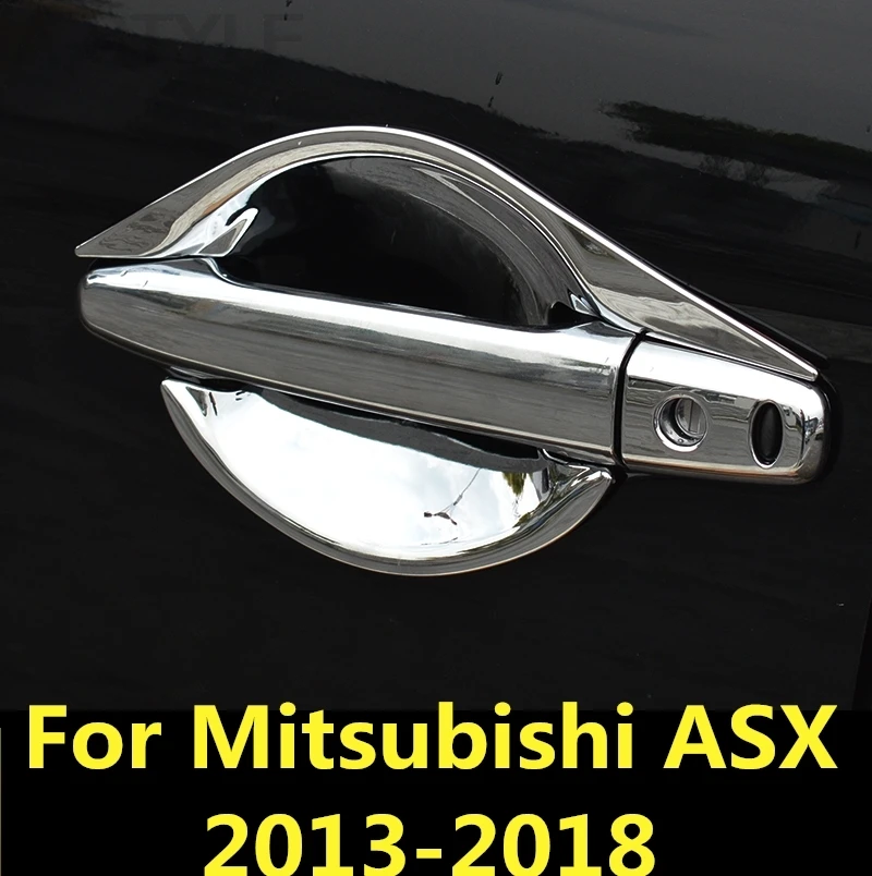 Для Mitsubishi ASX 2013-2018 автомобильный Стайлинг крышка внутренней дверной ручки