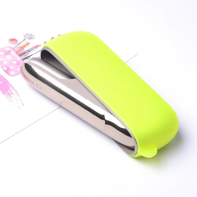 yellow Lovekeke цветной, мягкий, из ТПУ чехол для Iqos 3,0 аксессуары для переноски защитный прозрачный цветной чехол для Iqos 3,0 3 прозрачный - Цвет: yellow
