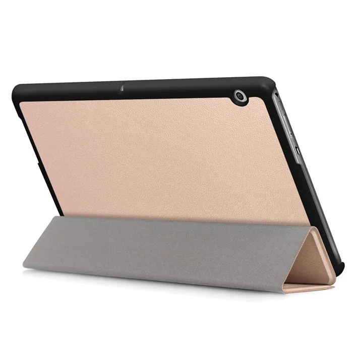 Чехол-подставка из искусственной кожи для huawei Mediapad T3 10 AGS-L09 AGS-L03 9,6 дюймов планшет+ 2 шт защита экрана(T3 10,0