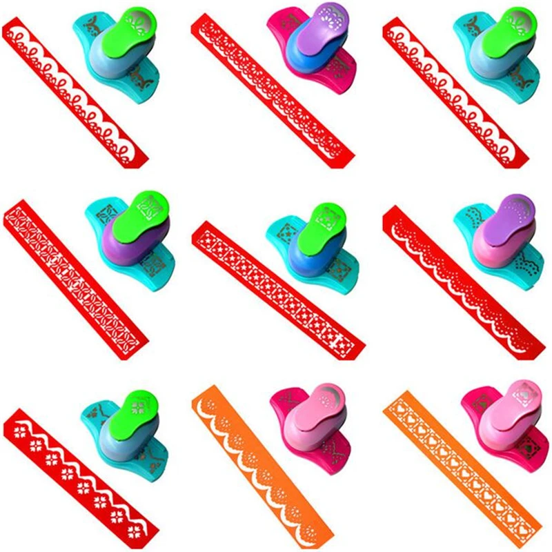 

New Arrival Fancy border punch S flower design embossing punch scrapbooking handmade edge device DIY paper cutter Craft gift