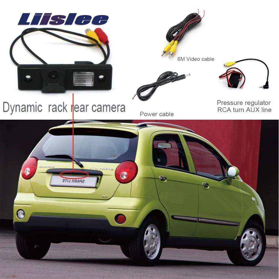Liislee для Chevrolet Chevy Spark 1999 2000 2001 2002 2003 2004 2005 2006 2007 2008 Камера заднего вида|Камеры вида