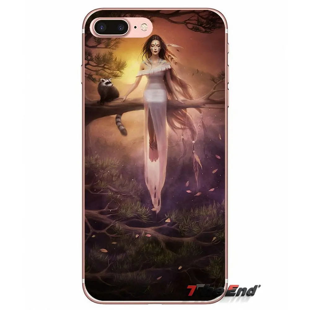 Pocahontas Tattoo Princess Soft TPU Case For Xiaomi Redmi 4 3 3S Pro Mi3 Mi4 Mi4i Mi4C Mi5 Mi5S Mi Max Note 2 | Мобильные телефоны