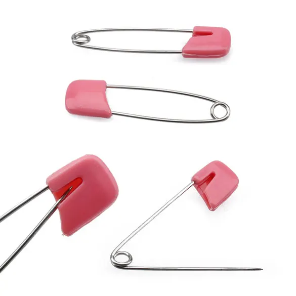 12 шт. защитные булавки карамельных цветов безопасные зажимы для ухода за