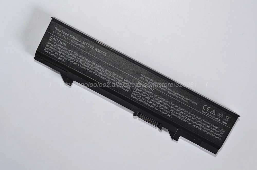 Golooloo Батарея для dell Latitude E5400 E5410 E5500 E5510 0RM668 312 0762 0769 0902 451 10616 10617 KM668 KM742|battery for dell|4400mah