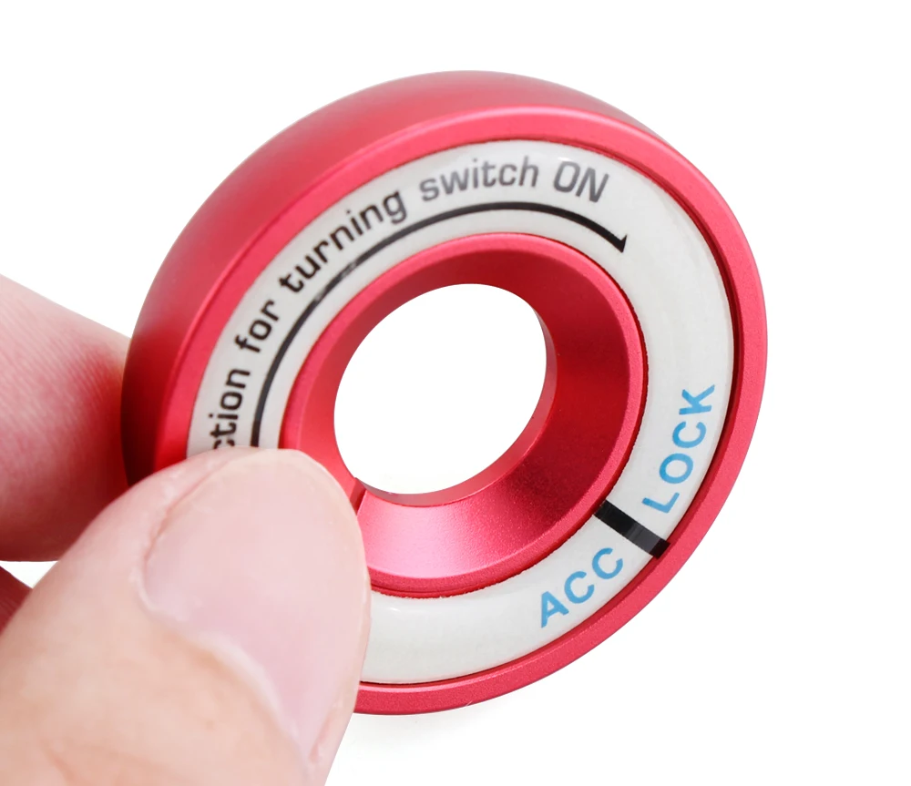 Светящееся алюминиевое кольцо для ключей наклейки автомобиля Стайлинг Volkswagen VW