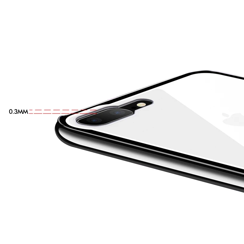 NYFundas Роскошный прозрачный чехол с покрытием для iphone 8Plus 7 6 6S Plus X 10 Fundas Capa is Mirror