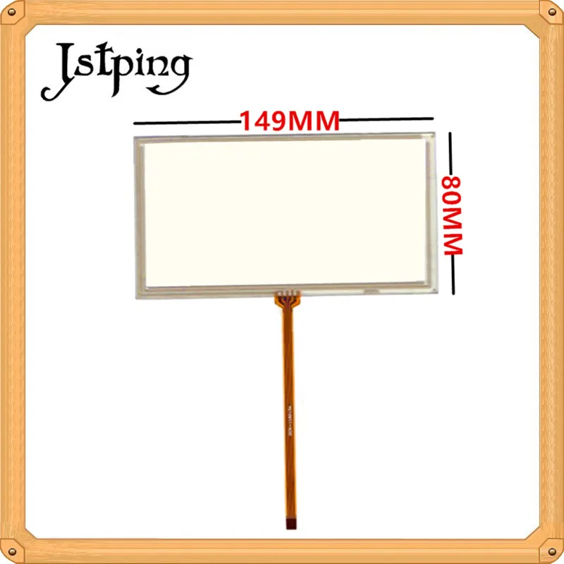 Jstping 6 дюймовый сенсорный экран с сопротивлением внешний 149 мм * 80 149*80 150*80 4pin