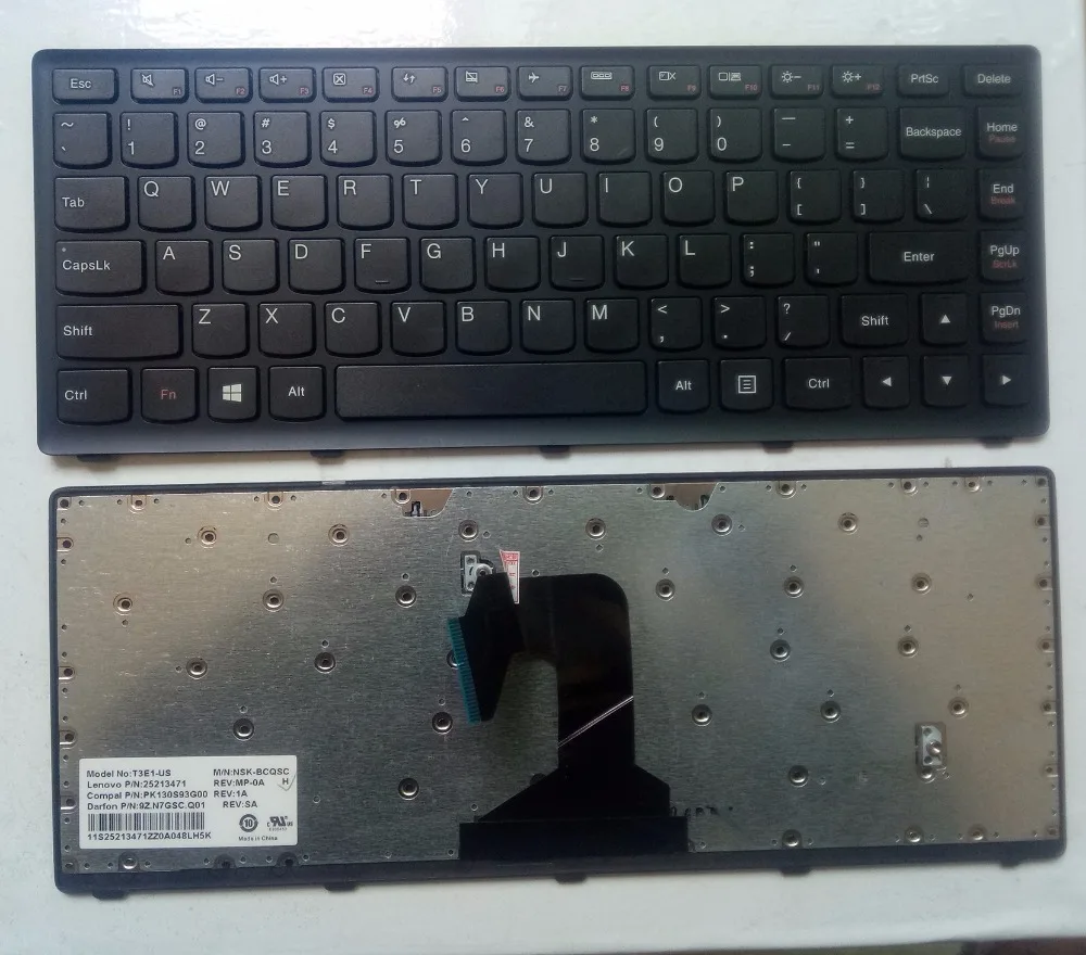 Новая клавиатура для ноутбука Lenovo Ideapad S400 S405 S300 S310A S410 S415 S435 версия США | Компьютеры