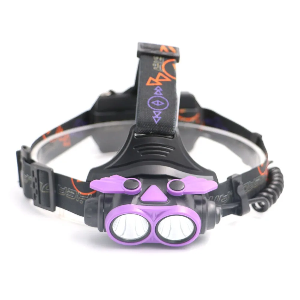 2 * L2 18650 лм Водонепроницаемый светодиодный фонарь с 4 режимами|head lamp light|charging