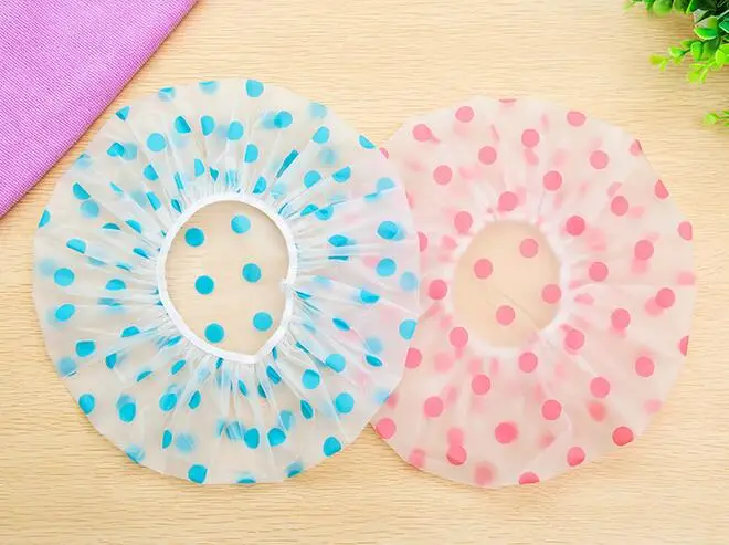 Водонепроницаемая шапочка для душа с защитой окружающей среды и эластичной