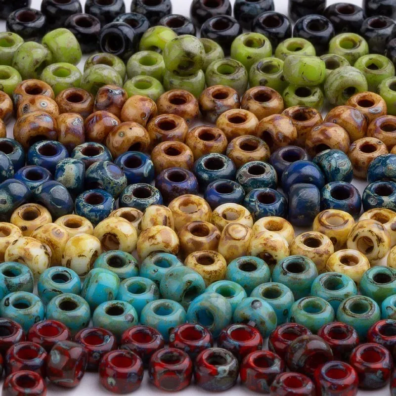 Taidian 6/0 Miyuki Picasso Coating Beads For Handmade Bracelet Making 4MM 2MM 10grams/lot | Украшения и аксессуары