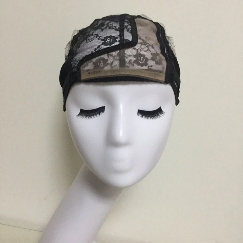 U-образная бесклеевая кружевная шапочка для парика изготовления париков с