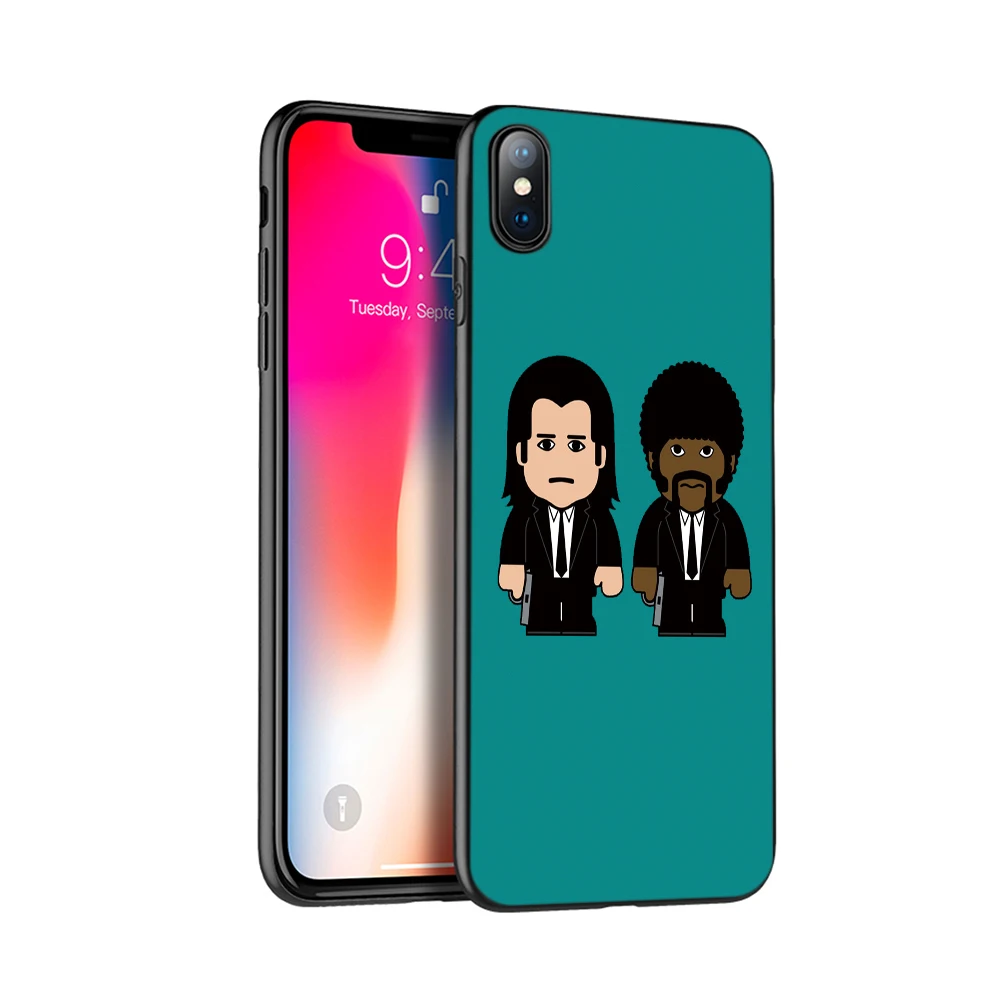 Черный чехол из термопластичного полиуретана для iphone 5 5s SE 2020 6 6s 7 плюс 8x10