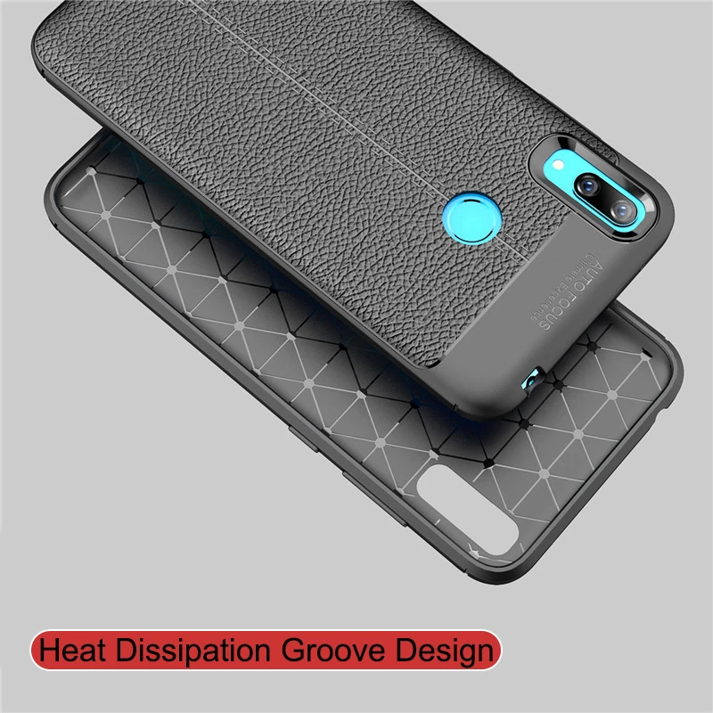 Beworld для huawei Y7 2019 чехол с рисунком личи силиконовый Противоскользящий полная