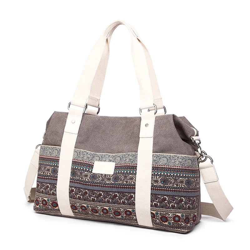 Canvasartisan Женская Vintage Style hangbags Tote Многофункциональный Холщовый мешок путешествия