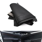 4 шт. панели для переднихзадних ручекподлокотников дверей, Кожаные чехлы из микрофибры, защитная отделка для Honda Civic 10 поколения 2016 2017