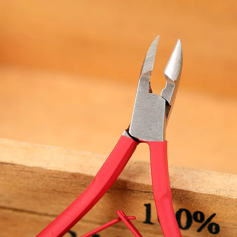 High Quality Nail Clippers Women Art Scissors Stainless Steel Podologia Nail-edge Trimmer Tools Cuticle Nipper | Красота и здоровье