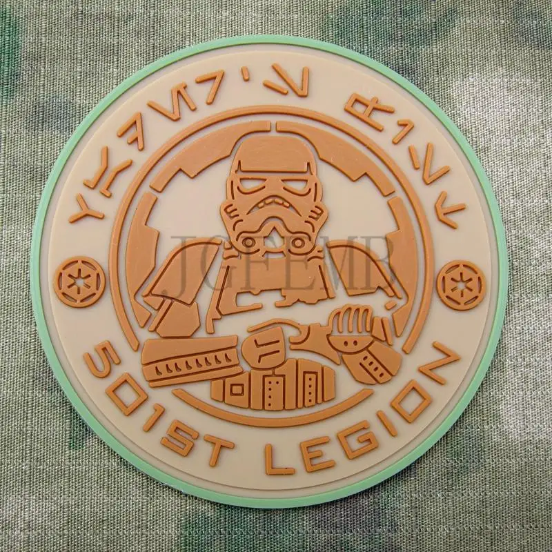 Мультикам 501 й легион имперский Штурмовик военный 3D ПВХ патч PB1618|3d pvc patch|patches