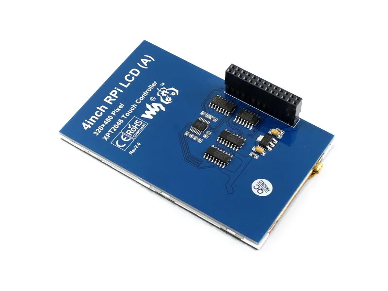 4 дюймовый ЖК дисплей RPi Waveshare с разрешением 320x420 резистивный сенсорный экран TFT LCD