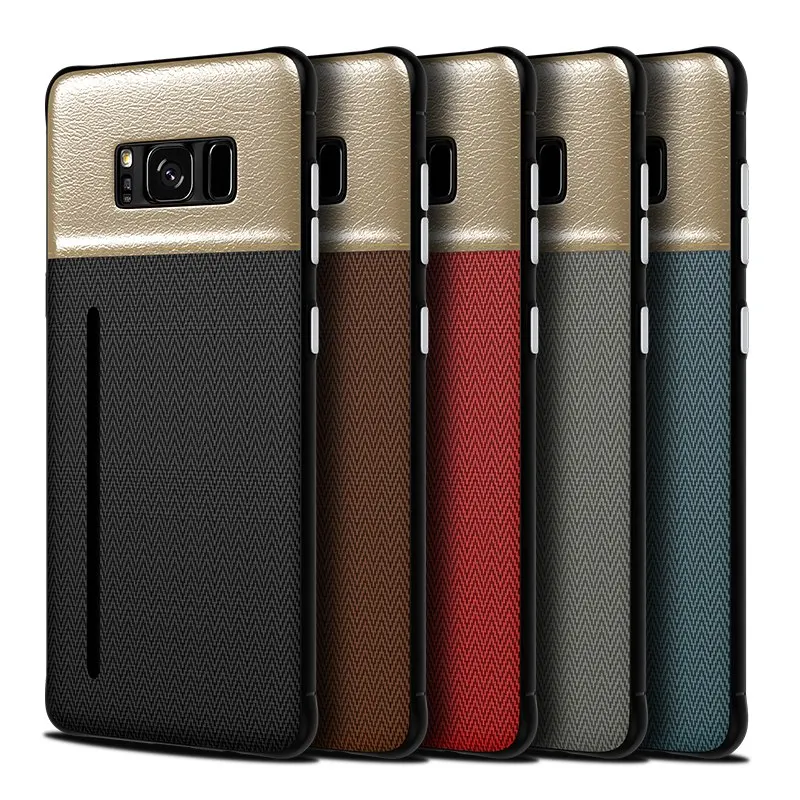 Card Holder Back Cover Case for Samsung S8 S9 S10 Plus S10E Leather Shockproof Phone Luxury Note 8 9 |